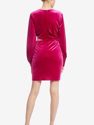 The Vanessa - Velveet Cocktail Dress