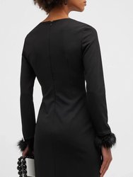 The Venus | Black Cocktail Dress