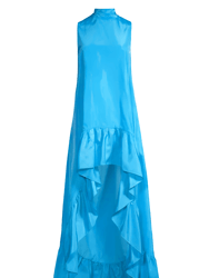 The Yolanda Blue High-Low Maxi Gown