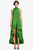 The Yolanda | Green High-Low Maxi Gown