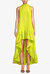 The Yolanda | Lime High-Low Maxi Gown - Lime Green
