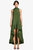 The Yolanda | Olive High-Low Maxi Gown