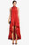The Yolanda | Red High-Low Maxi Gown