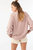 Choice Fleece Pullover In Mauve