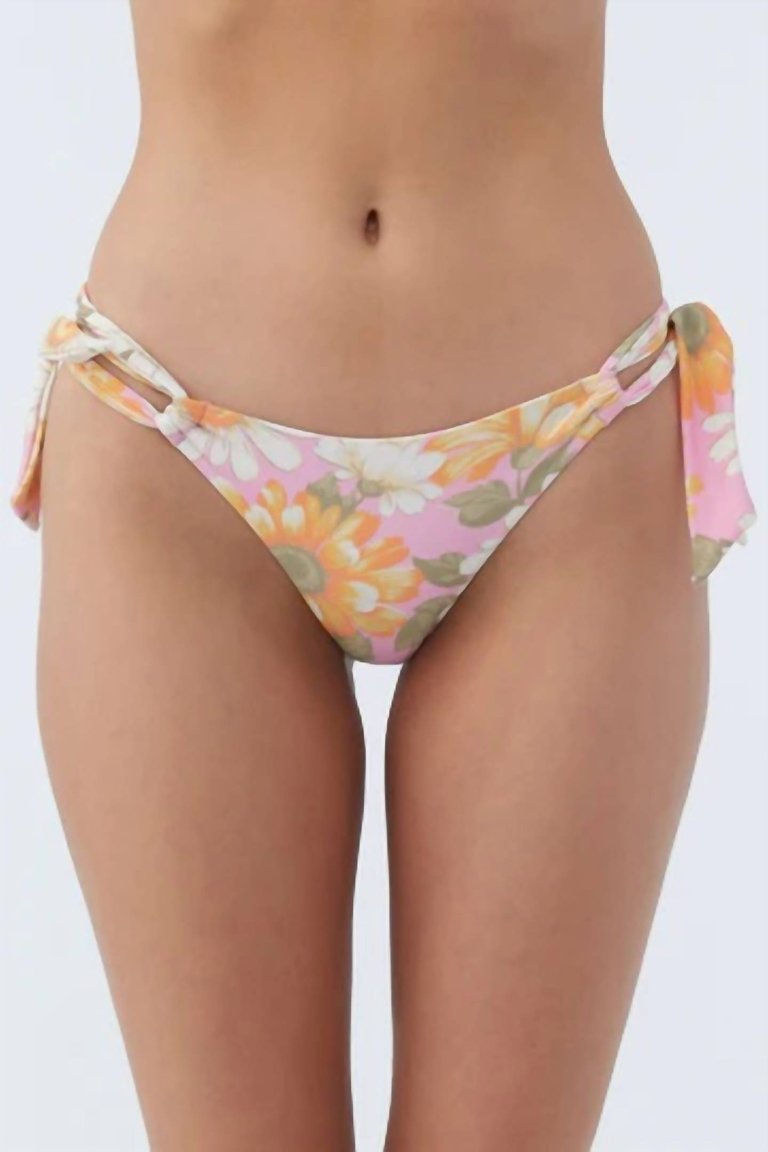 Sunnyside Floral Corfu Bottom In Pink - Pink