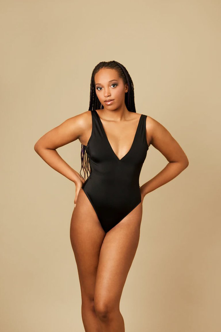 Bellows Plunge High-Cut One Piece