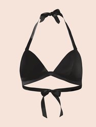 Wainscott Triangle Halter Bikini Top