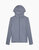 Active Zip Up Hoodie - Heather Deep Navy