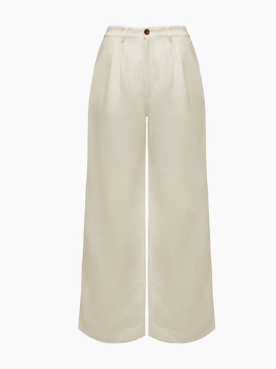 Onia Air Linen Pleated Trousers - White product