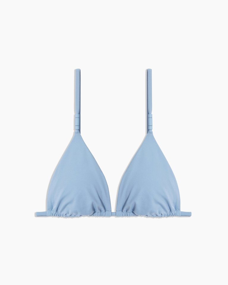 Alexa Bikini Top - Faded Denim - Faded Denim