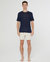 Chad Linen Tee - Deep Navy - Deep Navy