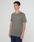 Chad Linen Tee - Heather Grey