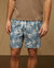 Charles 7" Swim Trunks - Faded Blue Multi