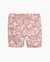 Charles 7" Swim Trunks - Rose Dawn Ink Leaves