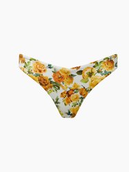 Chiara Bikini Bottom - White Multi - White Multi