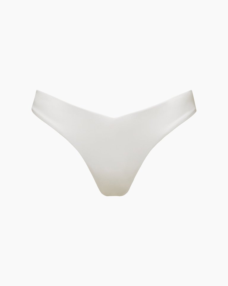 Chiara Bikini Bottom - White - White