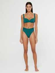 Danica Bikini Top - Jungle Green - Jungle Green