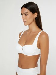 Danica Bikini Top - White