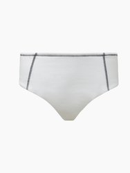 Ella Bikini Bottom - White - White