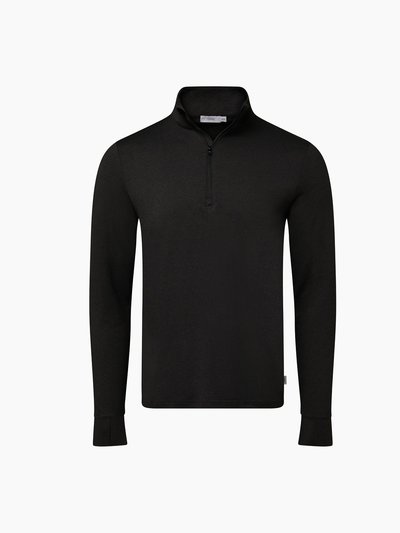 Onia Everyday Half Zip Sweatshirt - Black product