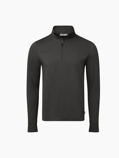 Onia Everyday Half Zip Sweatshirt - Dark Heather Grey product
