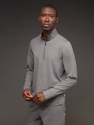 Everyday Half Zip Sweatshirt - Dark Heather Grey