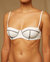 Flora Bikini Top - White