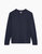 Garment Dye Crewneck Long Sleeve - Deep Navy