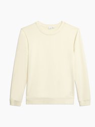 Garment Dye Crewneck Sweatshirt - Ecru