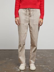 Garment Dye Elastic Chino Pant