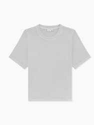 Garment Dye Jersey Tee - Light Heather Grey