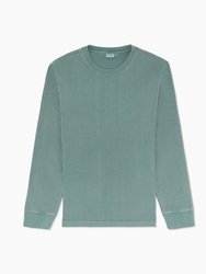 Garment Dye Long Sleeve Jersey Shirt - Sea Moss - Sea Moss