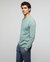 Garment Dye Long Sleeve Jersey Shirt - Sea Moss