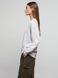 Garment Dye Oversized Crewneck Sweatshirt