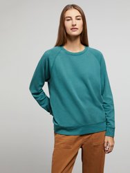 Garment Dye Oversized Crewneck Sweatshirt