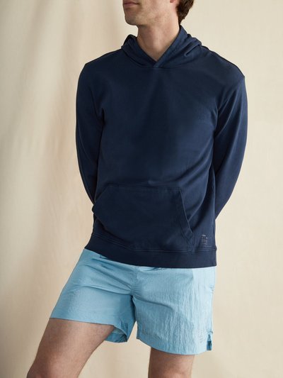Onia Garment Dye Pullover Hoodie - Deep Navy product