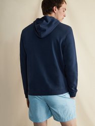 Garment Dye Pullover Hoodie - Deep Navy