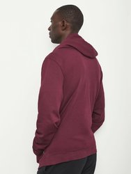 Garment Dye Terry Pull Over Hoodie