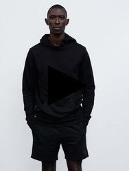 Garment Dye Terry Pull Over Hoodie