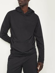 Garment Dye Terry Pull Over Hoodie