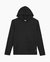 Garment Dye Terry Pull Over Hoodie - Black