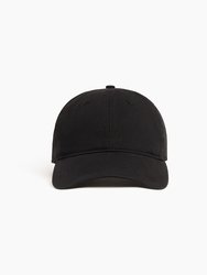 Garment Dye Twill Cap - Black