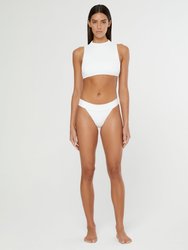 Gemma Bikini Top - White - White