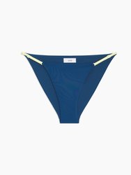 Hannah Bikini Bottom - Blue Opal Lemon Lime