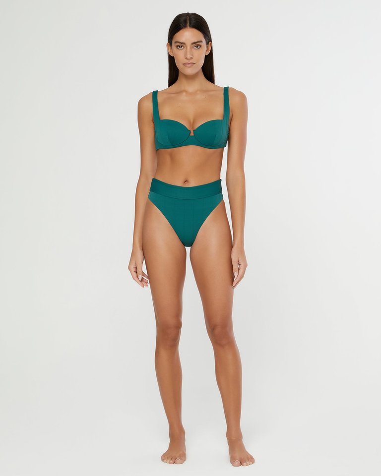 Ivy Bikini Bottom - Jungle Green - Jungle Green