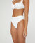Ivy Bikini Bottom - White