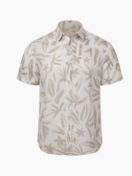 Jack Air Linen Shirt - White/Khaki