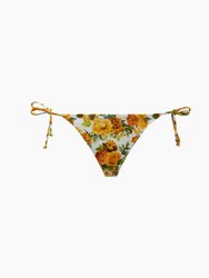 Kate Bikini Bottom - White Multi - White Multi