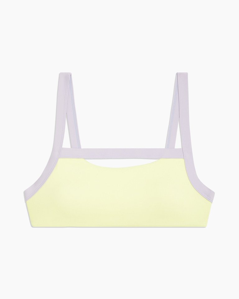 Lina Tricot Bikini Top - Lemon Lime Lavender