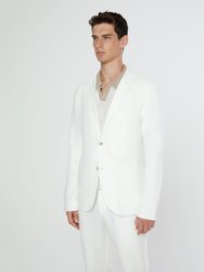 Linen Blazer - White